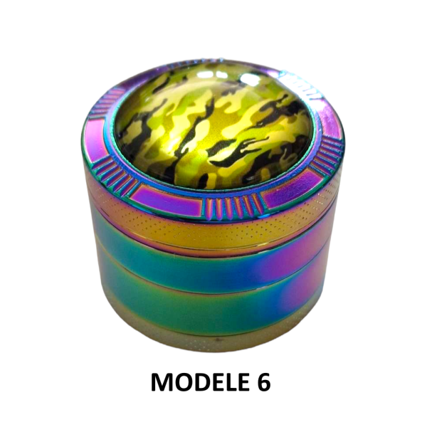 Grinders 50mm 4 parties Design CAMO| Zorr (Modèle 4)