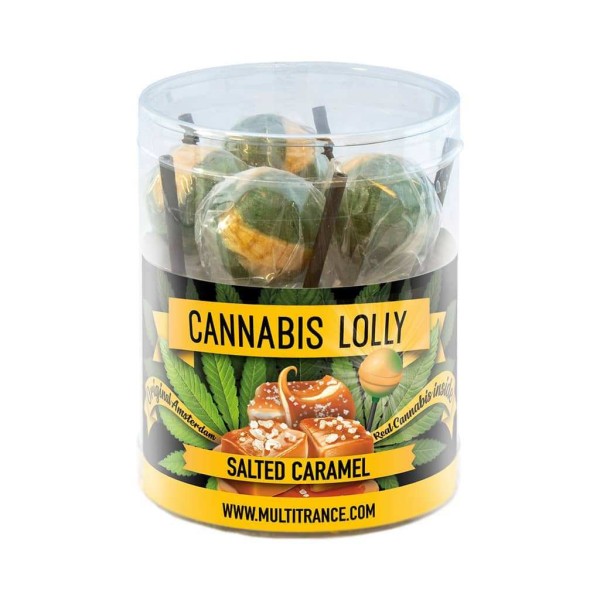 Sucettes CBD caramel salé| MULTITRANCE