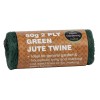 2 plis de ficelle de jute verte 50g