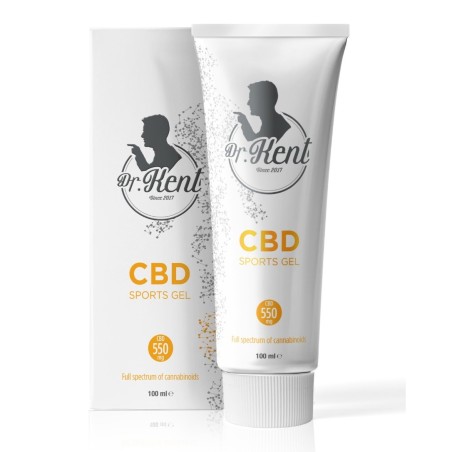 Crème Dr. Kent GEL SPORT 550mg CBD 100ml