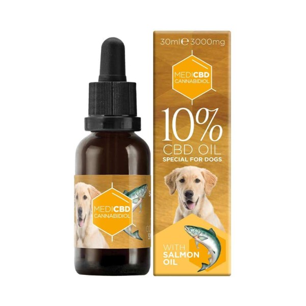 Huile CBD 10% chien