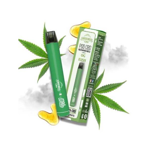 Vap pen CBD 10% OG Kush | Greeneo