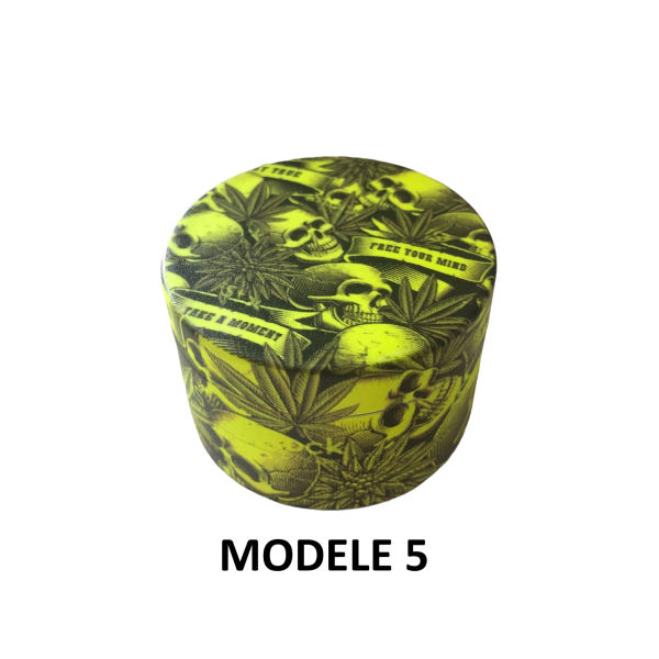 Grinder 50mm green skulls | FARO (Modèle 3)