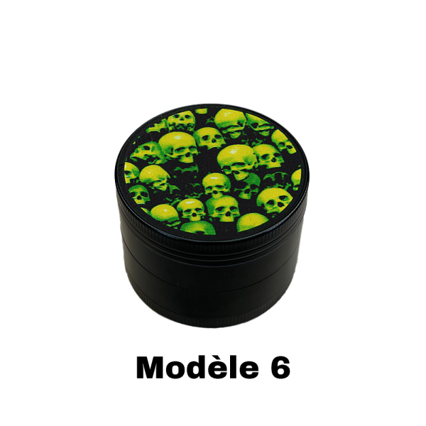 Grinder 50mm green skulls | FARO (Modèle 3)