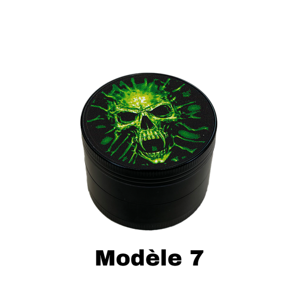 Grinder 50mm green skulls | FARO (Modèle 7)