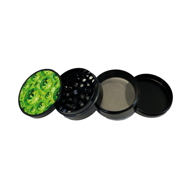 Grinder 50mm green skulls | FARO (Modèle 6)