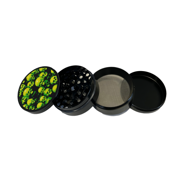 Grinder 50mm green skulls | FARO (Modèle 8)