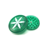 Grinder 60mm feuille cannabis | PLANT OF LIFE (Bleu)