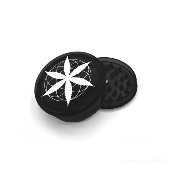 Grinder 60mm feuille cannabis | PLANT OF LIFE (Vert)