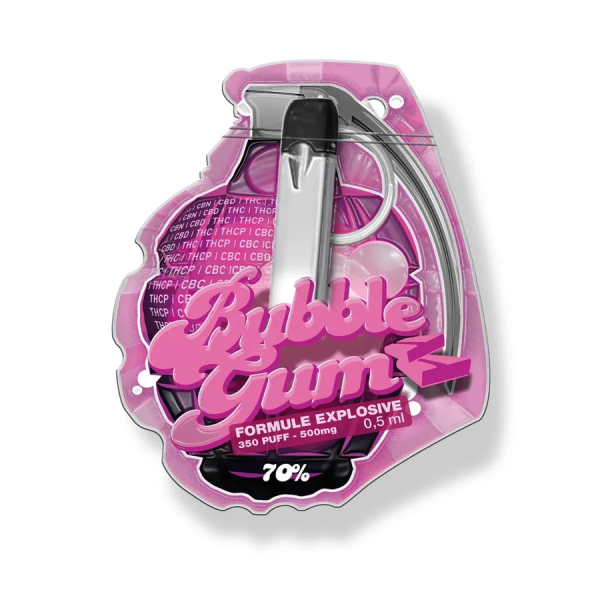 Puff CBD 70% Bubblegum Explosive 0,5ml