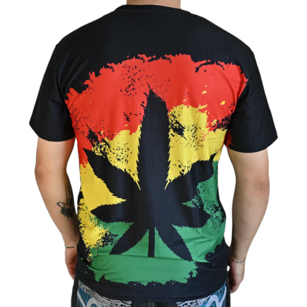 T-shirt Cannabis Rasta (L)