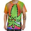 T-shirt Cannabis Multicolore (XL)