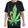 T-shirt Cannabis Leaf Cartoon (XL)