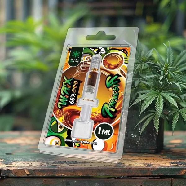Wax Amnesia 1ml 66% CBD | PLANT OF LIFE