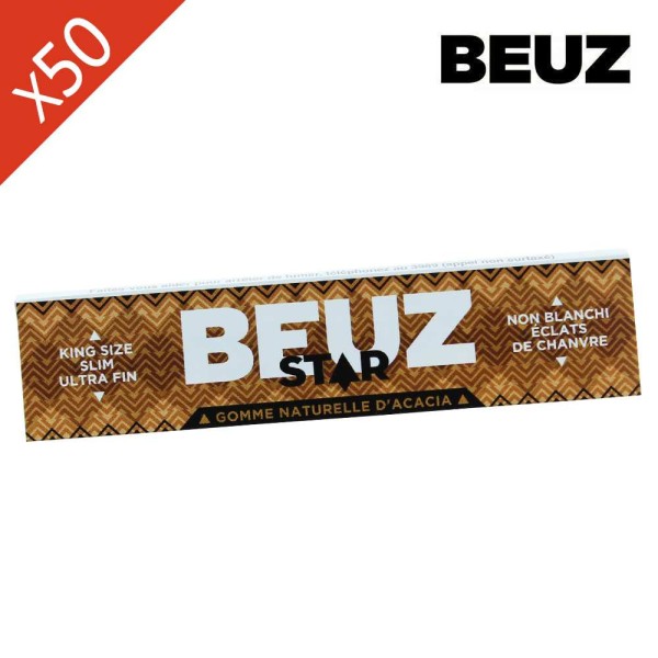 Feuilles à rouler Beuz Brown Bio King Size Slim