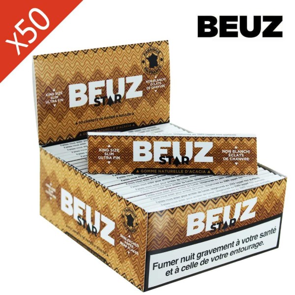 Feuilles à rouler Beuz Brown Bio King Size Slim