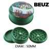 Grinder en chanvre biodégradable vert Rolling 50mm