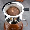 Infuseur à thé en acier inoxydable avec support