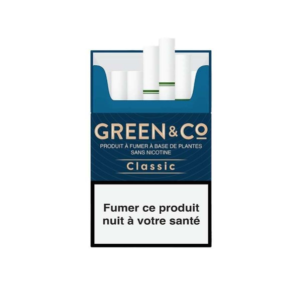 Cigarettes CBD Classic Green&Co