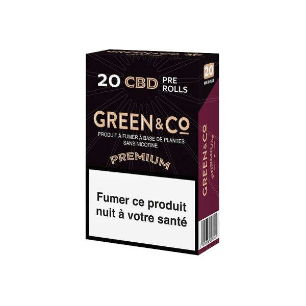Cigarettes CBD Premium Green&Co