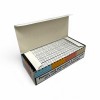 Lot de 10 Carnets Feuilles à Rouler Blanc Slim BEUZ