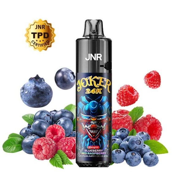 Puff Joker 24K Blueberry Red Raspberry JNR