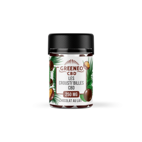 Crousti'Billes CBD Chocolat Greeneo 250mg | GREENEO