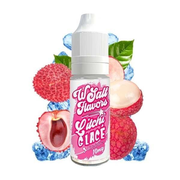E-liquide Litchi Glacé 10ml Wsalt Flavors - Liquideo (10 mg/ml)