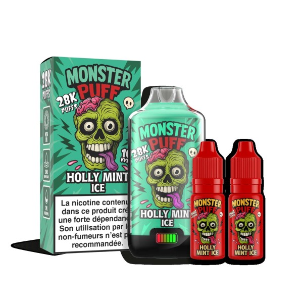 Puff Monster Puff 28k Holly Mint Ice (20 mg/ml)