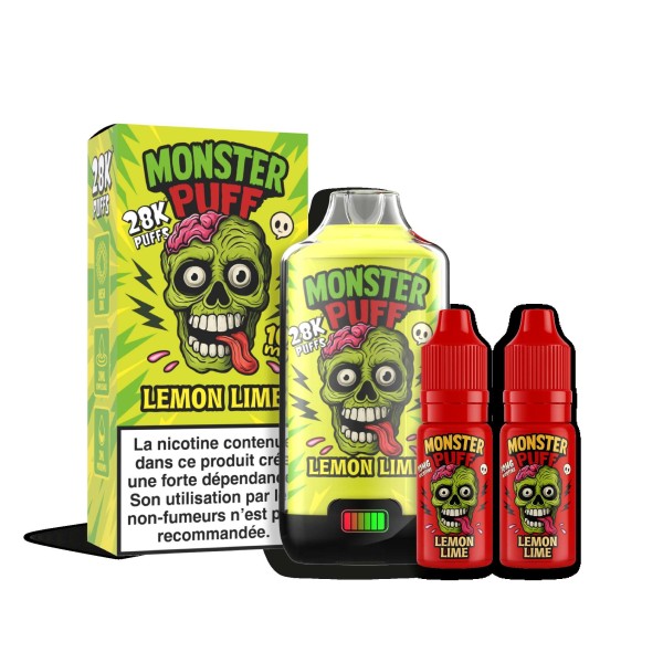 Puff Monster Puff 28k Lemon Lime (20 mg/ml)