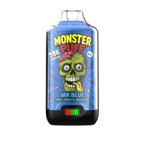 Puff Monster Puff 28k Mr Blue Mix Fruits Rouges (10 mg/ml)