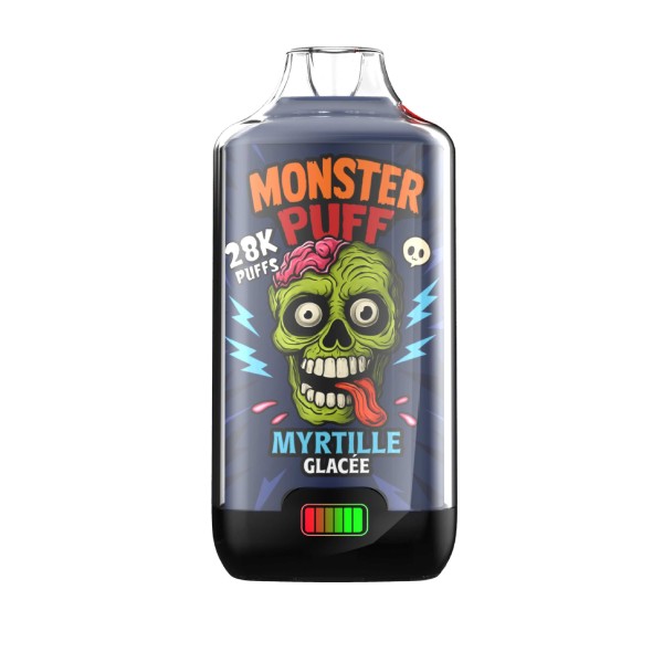 Puff Monster Puff 28k Myrtille Glacee (10 mg/ml)