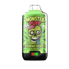 Puff Monster Puff 28k Pomme Verte Acidulee (20 mg/ml)