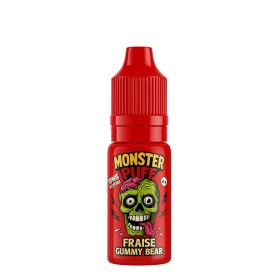 Eliquide Monster Puff 10ml Fraise Gummy Bear (20 mg/ml)
